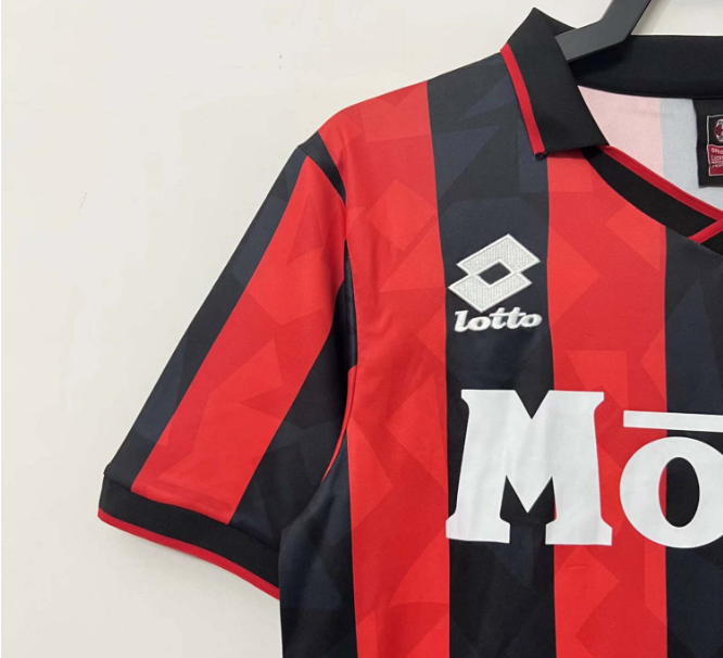 A Timeless Legacy in Red and Black: Why the 1994 AC Milan Retro Jersey Became a Collector's Classic 1746587326849