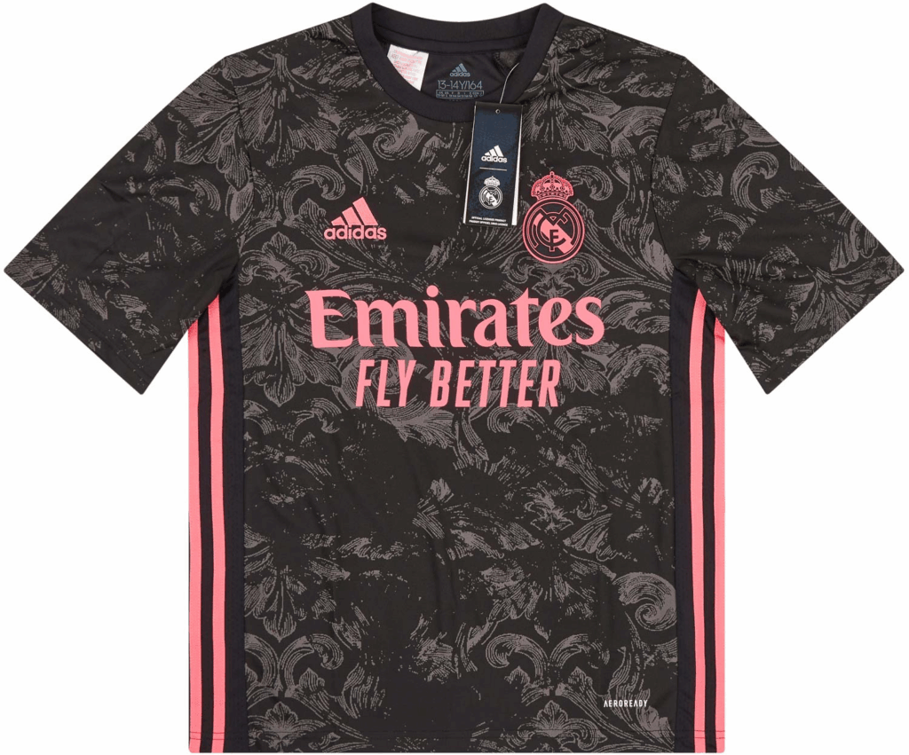 Real Madrid Third Jersey Size Guide