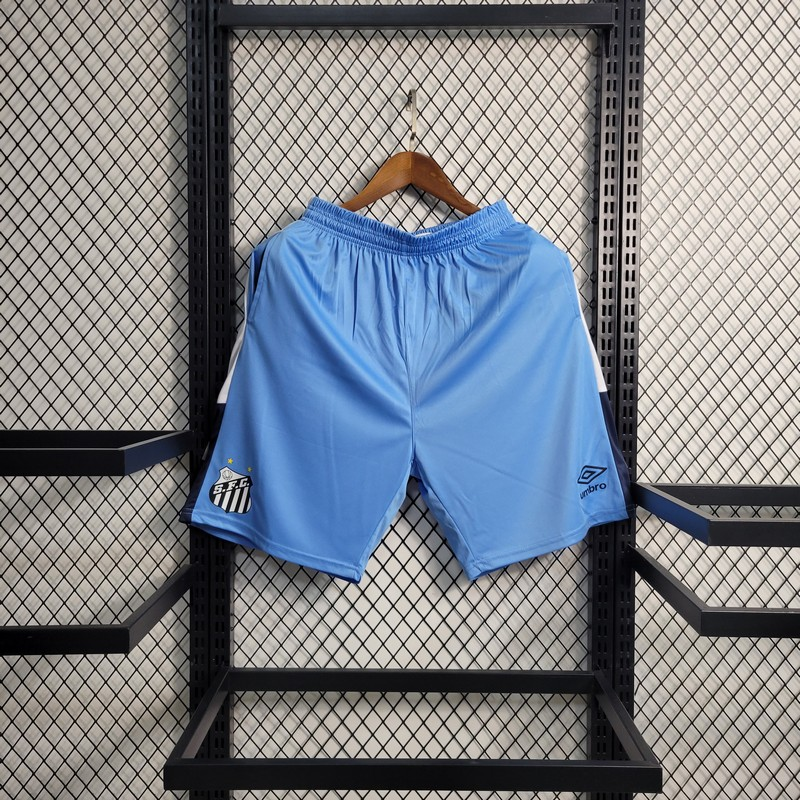 Santos Blue Shorts for Football Training