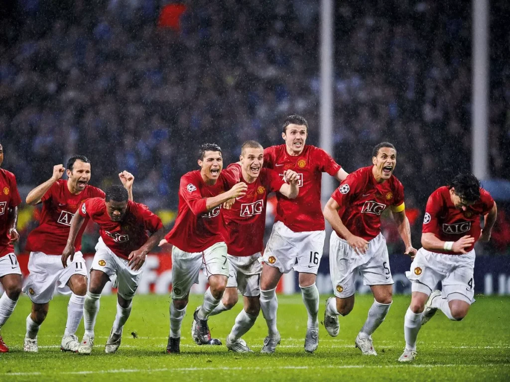 Manchester United 2008 Blue Jersey: A Look Back at the Iconic Kit 0 GettyImages 166165140 1