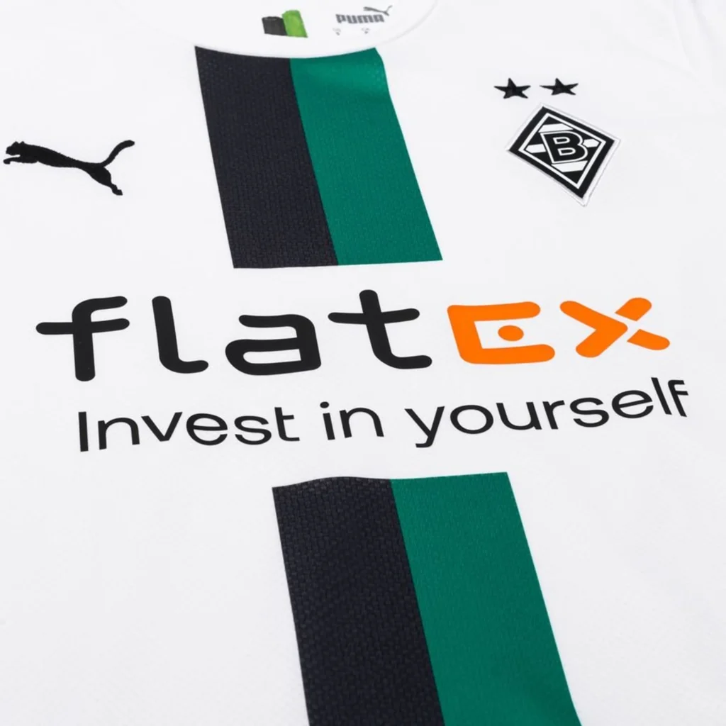 Mönchengladbach Jersey 22/23 fabric and stitching detail