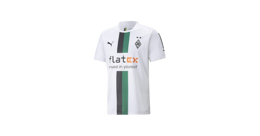 Borussia Mönchengladbach 22/23 home jersey front view
