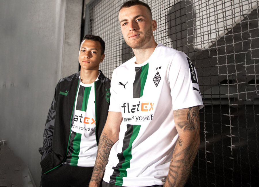Gladbach 22/23 home jersey styled for casual everyday wear